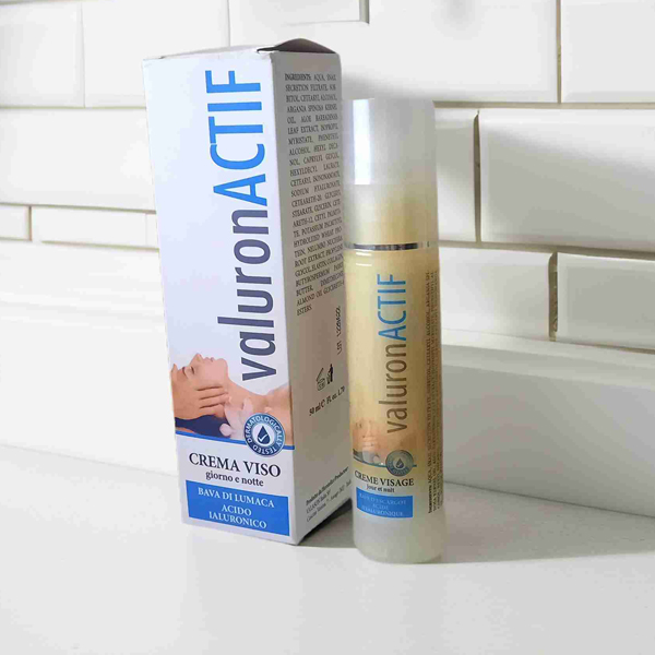 Crema viso bava di lumaca, aloe, acido jaluronico: Valuron Actif